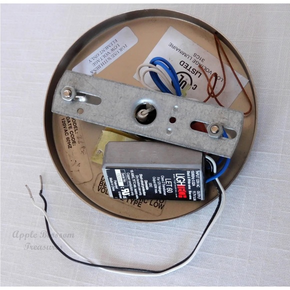 Besa Lighting 1XP-1779VN-SN Mia 12V Mini Pendant-Vine Glass-Sat Nickel-Disc Gl - Picture 12 of 14